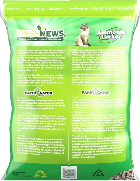Yesterday's News Original Unscented Non-Clumping Paper Cat Litter