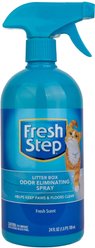 Fresh Step Products Cat Litter Box Odor Eliminating Spray, 24-fl oz bottle
