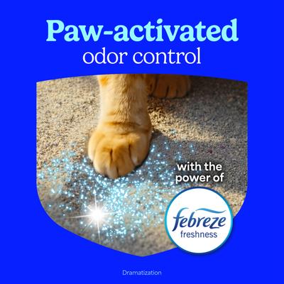 Show full view: Fresh Step Extreme Febreze Freshness Scented Multi-Cat Clumping Clay Cat Litter, 22-lb box slide 4 of 12