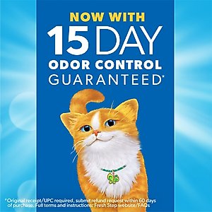 Fresh Step Febreze Freshness Gain Scented Clumping Clay Cat Litter, 25-lb box