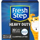 Fresh Step Heavy Duty 30 Day Odor Control with Febreze Freshness Clumping Cat Litter, 22.5-lb box