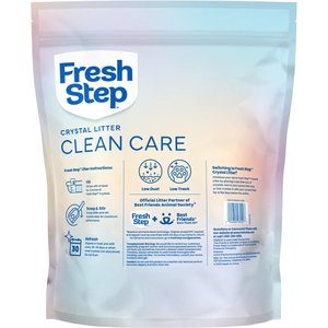 Fresh Step Lightweight with Odor Control & Low Dust Formula Crystals Cat Litter, 8-lb bag