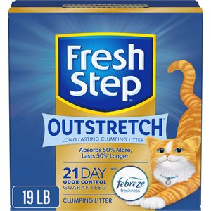 Fresh Step Febreze Freshness Gain Scented Clumping Clay Cat Litter