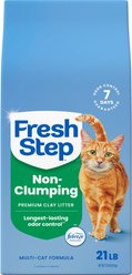 Fresh Step Premium Febreze Freshness Scented Multi-Cat Non-Clumping Clay Cat Litter, 21-lb