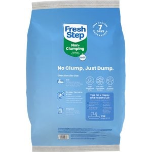 Fresh Step Premium Febreze Freshness Scented Multi-Cat Non-Clumping Clay Cat Litter, 35-lb bag