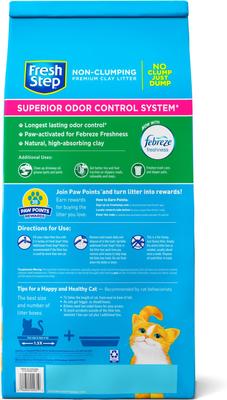 Show full view: Fresh Step Premium Scented Non-Clumping Cat Litter, 21-lb slide 7 of 13