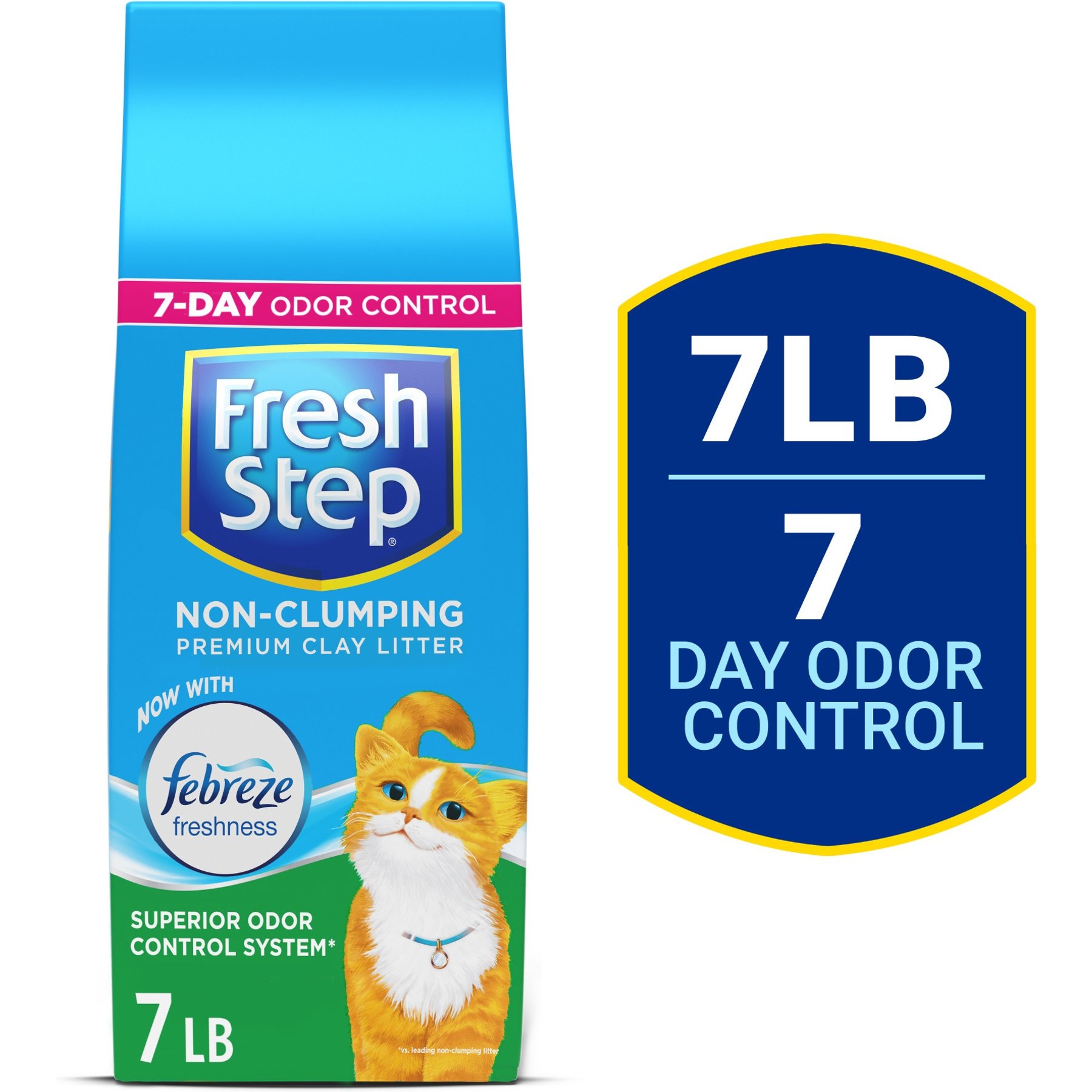 Fresh Step Premium Scented Non-Clumping Cat Litter
