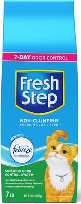 Show full view: Fresh Step Premium Scented Non-Clumping Cat Litter, 7-lb bag slide 4 of 13