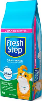 Show full view: Fresh Step Premium Scented Non-Clumping Cat Litter, 7-lb bag slide 6 of 13