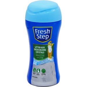 Fresh Step Products Fresh Scent Cat Litter Deodorizing Crystals, 15-fl oz bottle
