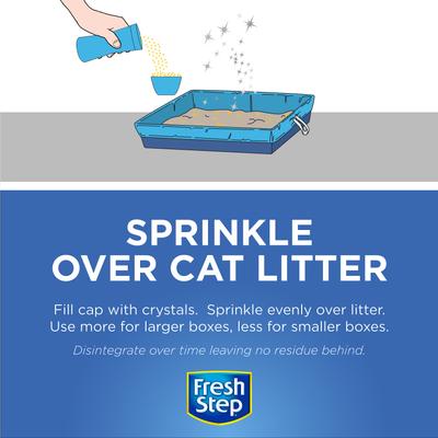 Show full view: Fresh Step Products Summer Breeze Cat Litter Deodorizing Crystals, 70-fl oz bottle slide 6 of 9