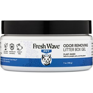 Fresh Wave Cat Litter Box Odor Removing Gel, 7-fl oz jar