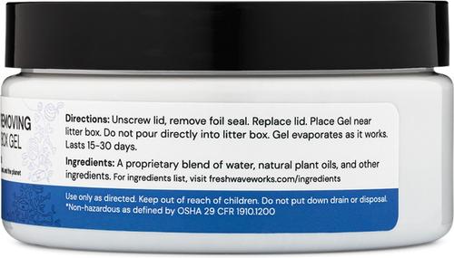 Show full view: Fresh Wave Cat Litter Box Odor Removing Gel, 7-fl oz jar slide 8 of 9