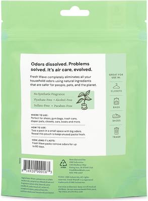 Show full view: Fresh Wave Pet Odor Removing Packs, 6 count slide 7 of 7
