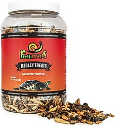 Freshinsects Medley Treats for Aquatic Turtles, 6-oz jar slide 2 of 8