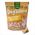 Freshpet Dognation Chicken Recipe Fresh Dog Treats, 6.4-oz bag, case of 6