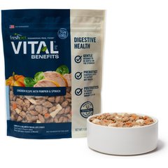 Freshpet Vital Benefits Digestive Health Fresh Dog Food, 1.5-lb bag, case of 4