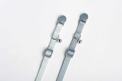 Friendli Cat Collar, Snow Gray, 8 to 12-in neck, 3/8-in wide, 2 count slide 2 of 9