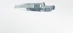 Friendli Cat Collar, Snow Gray, 8 to 12-in neck, 3/8-in wide, 2 count