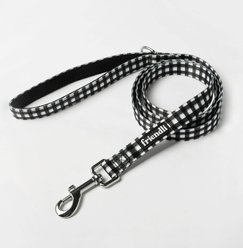 Friendli Neoprene Padded Dog Leash, 5-ft long, 13/16-in wide, Checkered