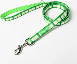 Friendli Neoprene Padded Dog Leash, 5-ft long, 13/16-in wide, Green