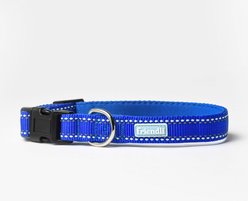 Friendli Nylon Dog Collar, Sapphire, Small/Medium: 11 to 16-in neck, 3/4-in wide
