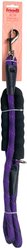 Friendli Nylon Rope Reflective Dog Leash, 5-ft long, 1/2-in wide, Grape slide 1 of 3