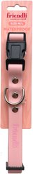 Friendli Waterproof Dog Collar, Bubblegum, Medium/Large: 14 to 20-in neck, 3/4-in wide