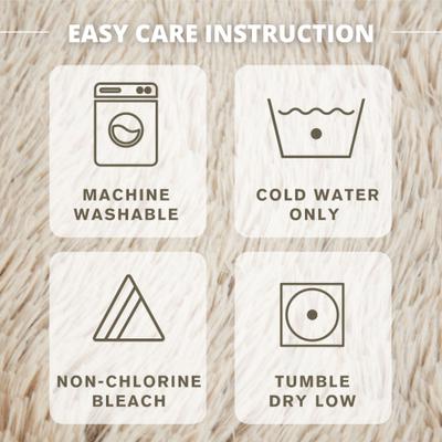 Show full view: Friends Forever Luna Donut Faux Fur Cozy Cave Covered Dog Bed with Hooded Blanket, Tan slide 7 of 9