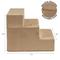 Show in main carousel: Friends Forever Milo 3-Step Non-Slip Small Dog & Cat Stairs, Cocoa slide 8 of 9