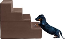 Friends Forever Milo 4-Step Non-Slip Small Dog & Cat Stairs, Cocoa slide 2 of 8