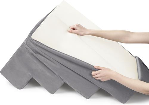 Show full view: Friends Forever Milo 4-Step Non-Slip Small Dog & Cat Stairs, Grey slide 4 of 9