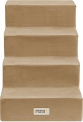 Friends Forever Milo 4-Step Non-Slip Small Dog & Cat Stairs, Khaki slide 1 of 8