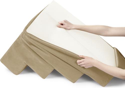 Show full view: Friends Forever Milo 4-Step Non-Slip Small Dog & Cat Stairs, Khaki slide 3 of 8