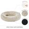 Show in main carousel: Friends Forever Serena Calming Oval Cuddler Bolster with Memory Foam Dog & Cat Bed, Tan, Medium slide 8 of 11