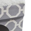 Show in main carousel: Friends Forever Taylor Collapsible Cube Cat House & Ottoman, Grey slide 5 of 10