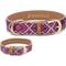 Show in main carousel: FriendshipCollar Pedigree Princess Leather Dog Collar with Friendship Bracelet, X-Small: 11 to 14-in neck, 3/4-in wide slide 1 of 10