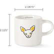 Fringe Studio "BFF Dachshund" Mini Ceramic Mug, 2-oz