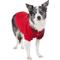 Show in main carousel: Frisco 2-Tone Colorblock Fleece Dog & Cat Hoodie, Burgundy, X-Large slide 1 of 9