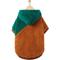 Show in main carousel: Frisco 2-Tone Colorblock Fleece Dog & Cat Hoodie, Teal, X-Large slide 3 of 9