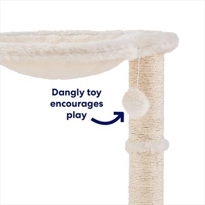 Frisco 20-in Faux Fur Cat Tree