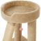 Show in main carousel: Frisco 24-in Real Carpet Wooden Cat Scratching Perch with Toy, Beige slide 3 of 6