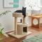 Show in main carousel: Frisco 27-in Real Carpet Cat Tree with Condo & Oval Perch, Beige slide 1 of 6