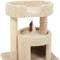 Show in main carousel: Frisco 27-in Real Carpet Cat Tree with Condo & Oval Perch, Beige slide 3 of 6