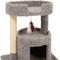 Show in main carousel: Frisco 27-in Real Carpet Cat Tree with Condo & Oval Perch, Gray slide 4 of 7