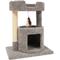 Show in main carousel: Frisco 27-in Real Carpet Cat Tree with Condo & Oval Perch, Gray slide 5 of 7
