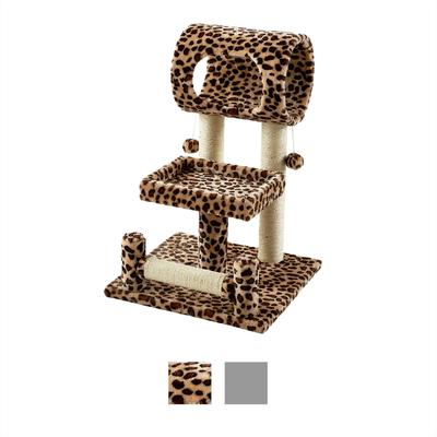Show full view: Frisco 28-in Faux Fur Cat Tree, Animal Print slide 6 of 8