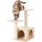 Show in main carousel: Frisco 28-in Faux Fur Cat Tree & Condo, Cream slide 1 of 8