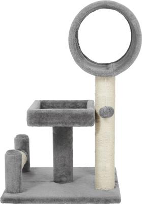 Show full view: Frisco 28-in Faux Fur Cat Tree, Gray slide 3 of 9