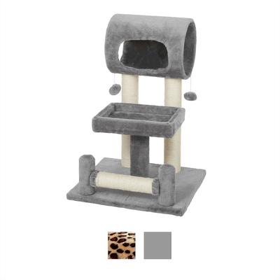 Show full view: Frisco 28-in Faux Fur Cat Tree, Gray slide 7 of 9